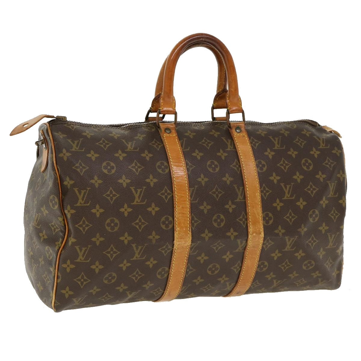 LOUIS VUITTON Monogram Keepall 45 Boston Bag Vintage M41428 LV hs1471