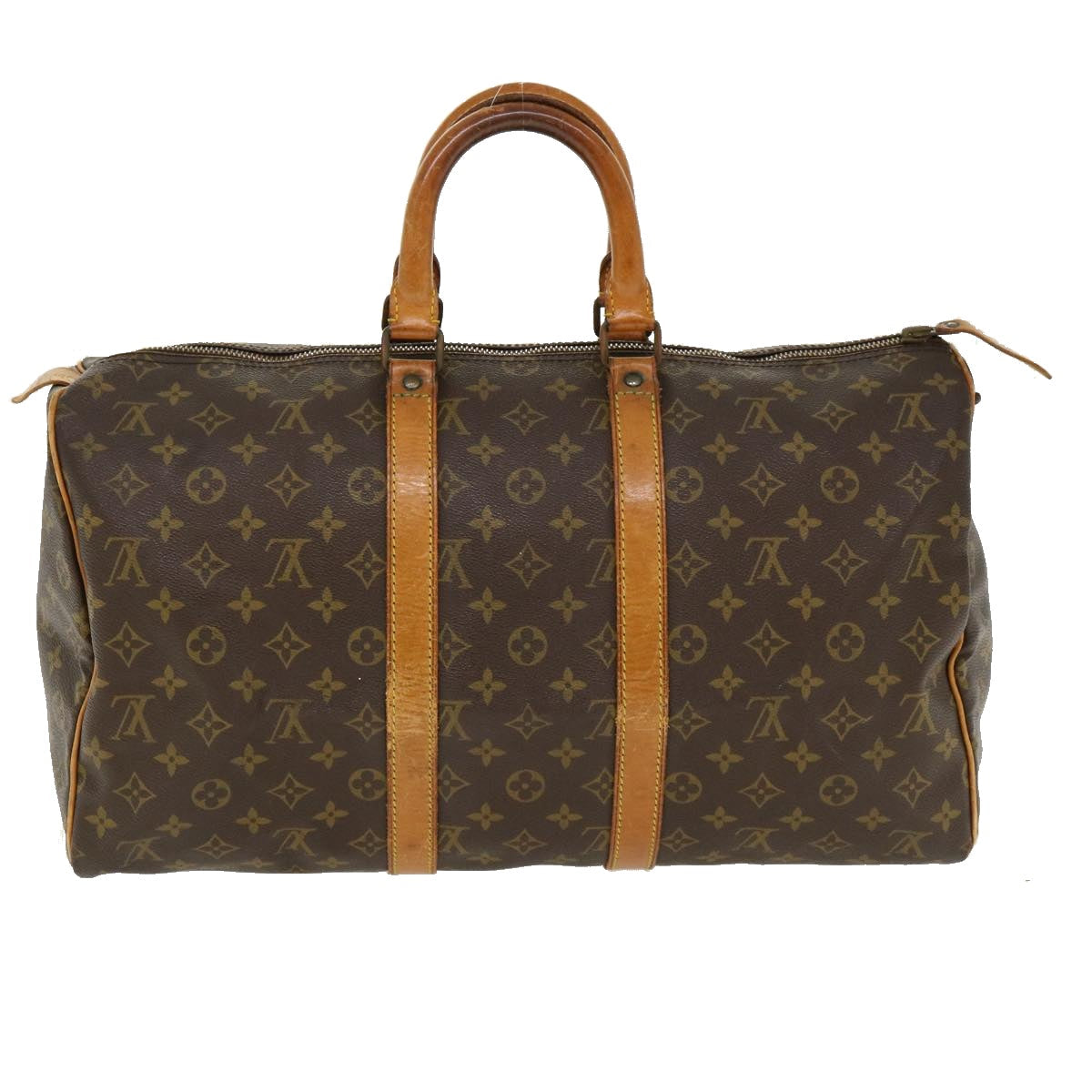 LOUIS VUITTON Monogram Keepall 45 Boston Bag Vintage M41428 LV hs1471