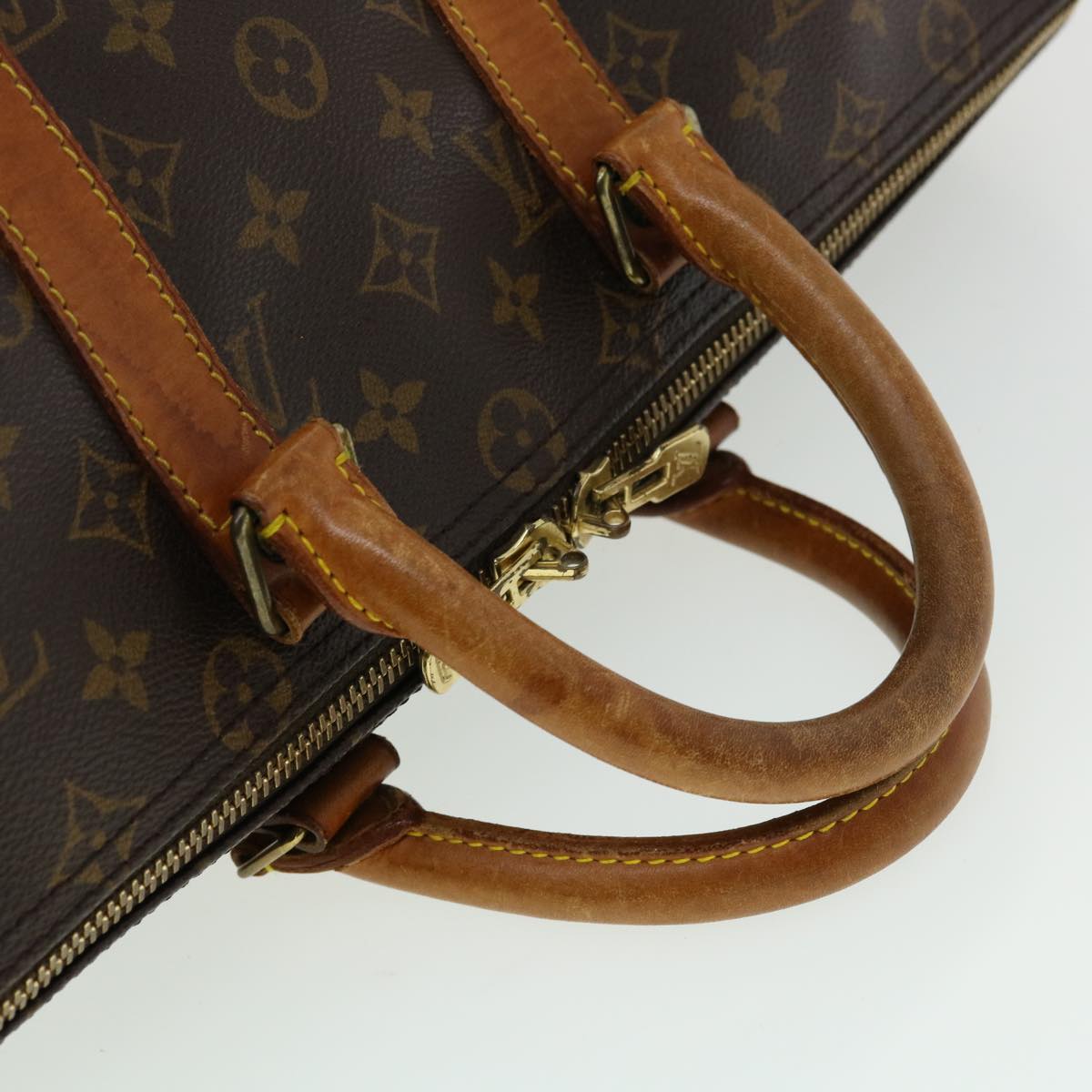 LOUIS VUITTON Monogram Keepall 45 Boston Bag M41428 LV hs1472