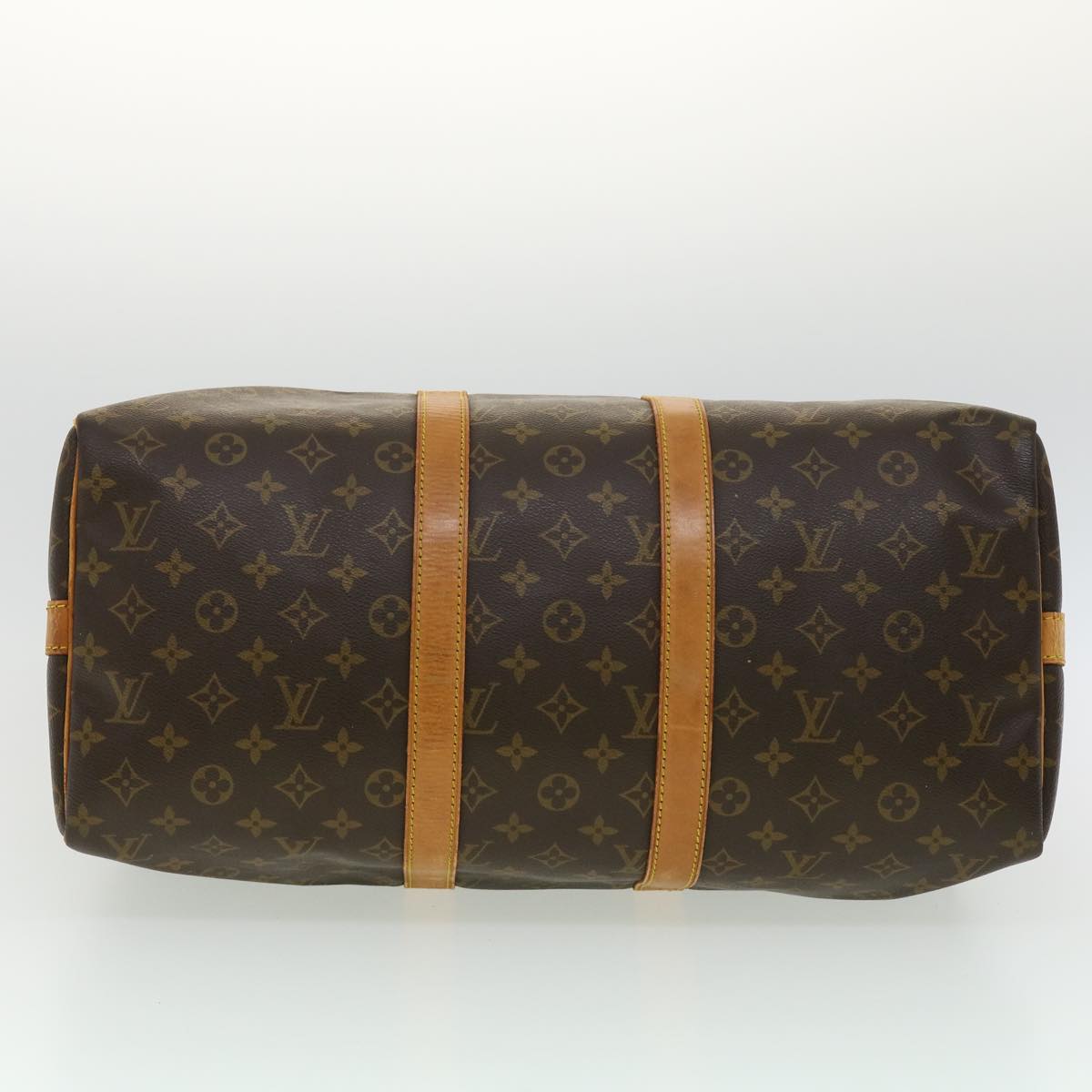 LOUIS VUITTON Monogram Keepall Bandouliere 45 Boston Bag M41418 LV hs1478