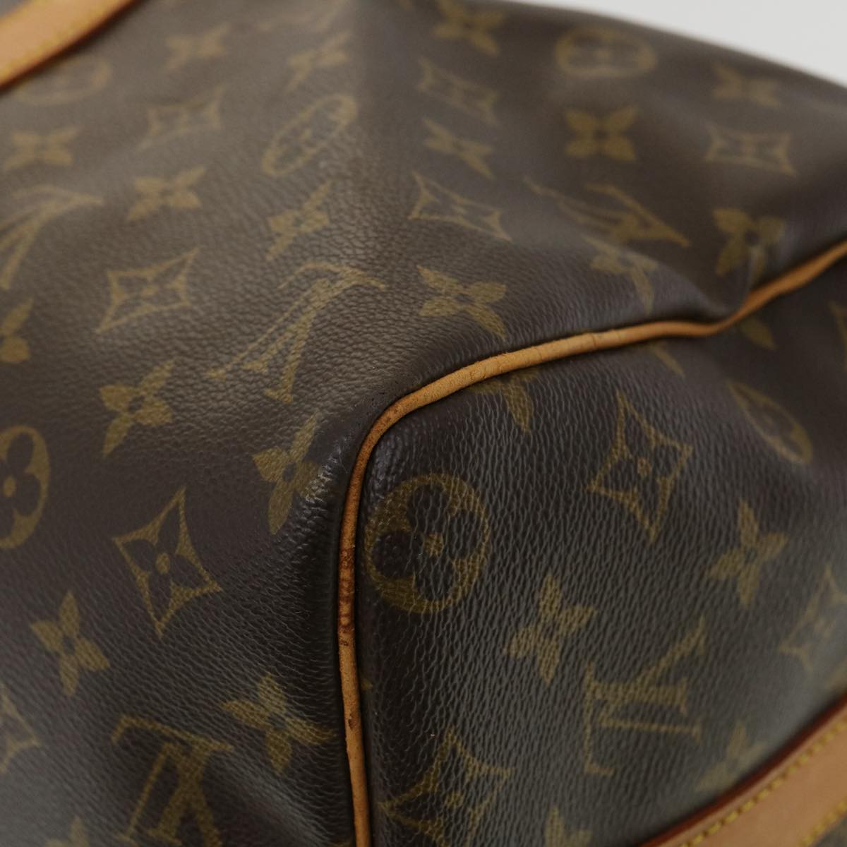 LOUIS VUITTON Monogram Keepall Bandouliere 45 Boston Bag M41418 LV hs1478