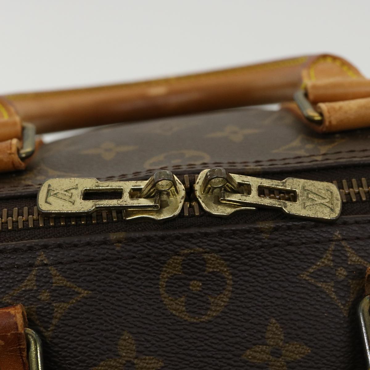 LOUIS VUITTON Monogram Keepall Bandouliere 45 Boston Bag M41418 LV hs1478