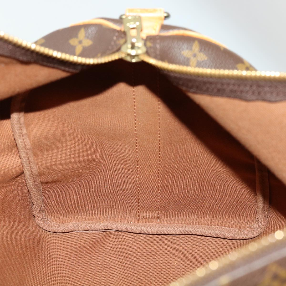 LOUIS VUITTON Monogram Keepall Bandouliere 45 Boston Bag M41418 LV hs1478
