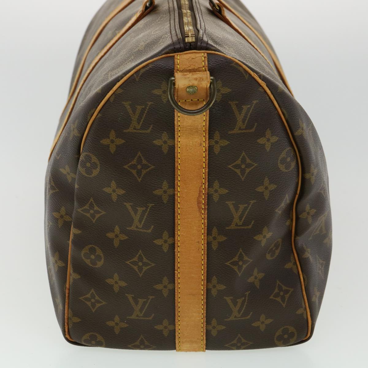 LOUIS VUITTON Monogram Keepall Bandouliere 45 Boston Bag M41418 LV hs1478