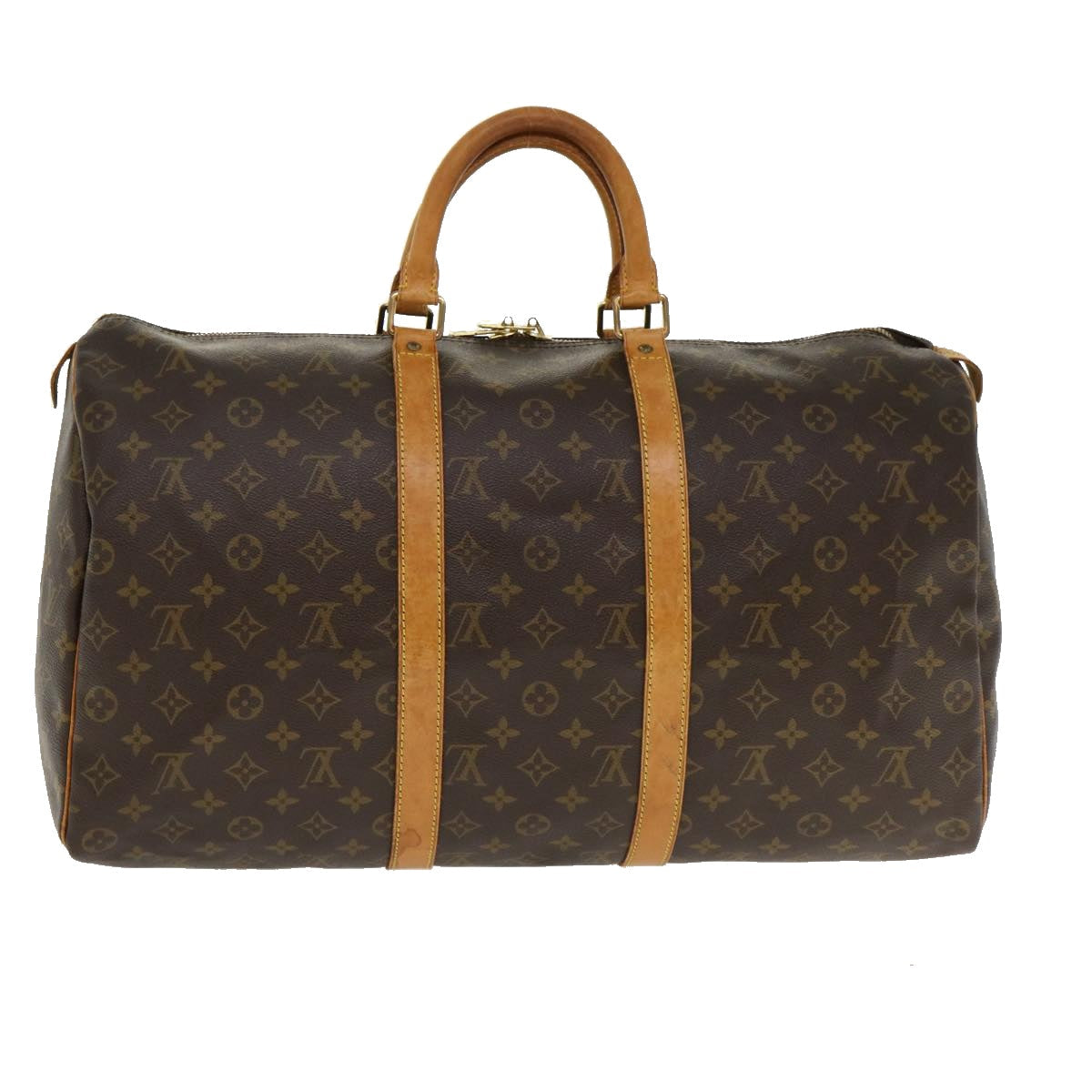 LOUIS VUITTON Monogram Keepall 50 Boston Bag M41426 LV hs1480