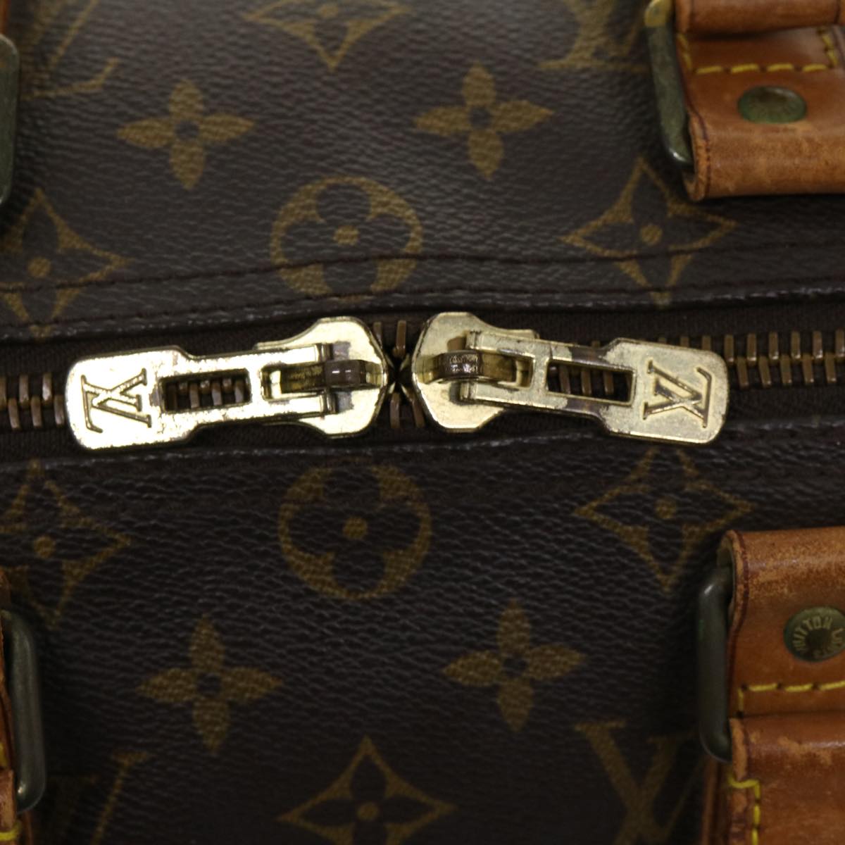 LOUIS VUITTON Monogram Keepall 45 Boston Bag M41428 LV hs1481