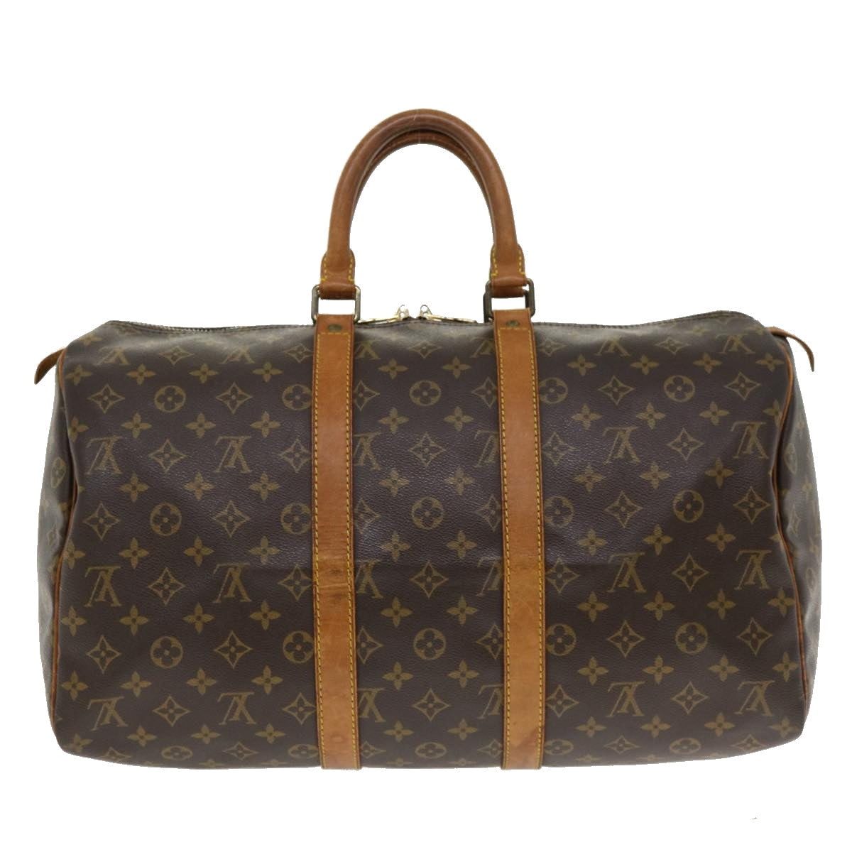 LOUIS VUITTON Monogram Keepall 45 Boston Bag M41428 LV hs1481