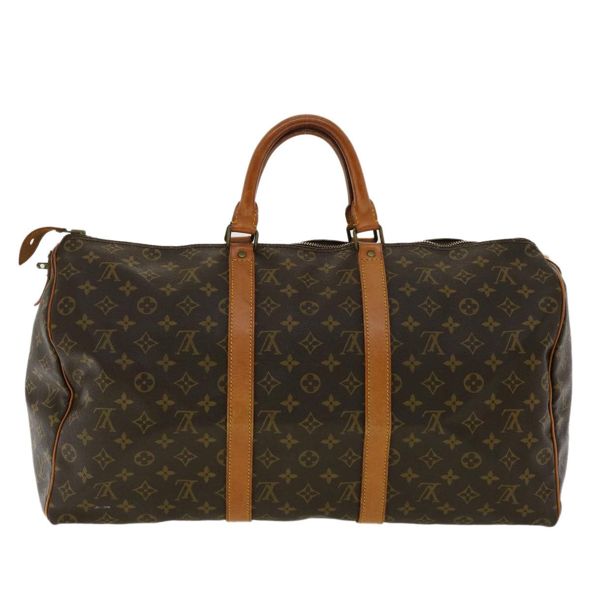 LOUIS VUITTON Monogram Keepall 50 Boston Bag Vintage M41426 LV hs1483