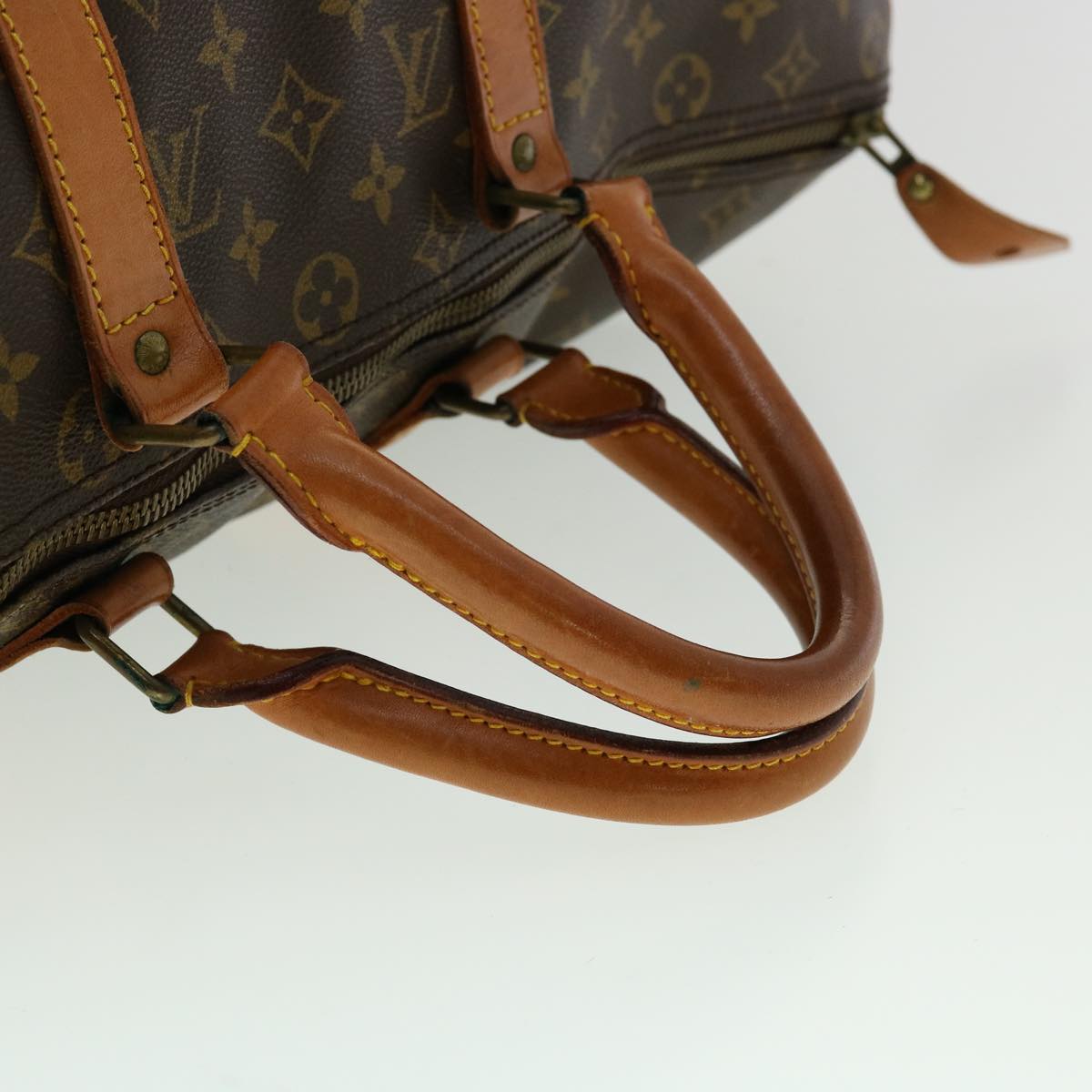 LOUIS VUITTON Monogram Keepall 50 Boston Bag Vintage M41426 LV hs1483