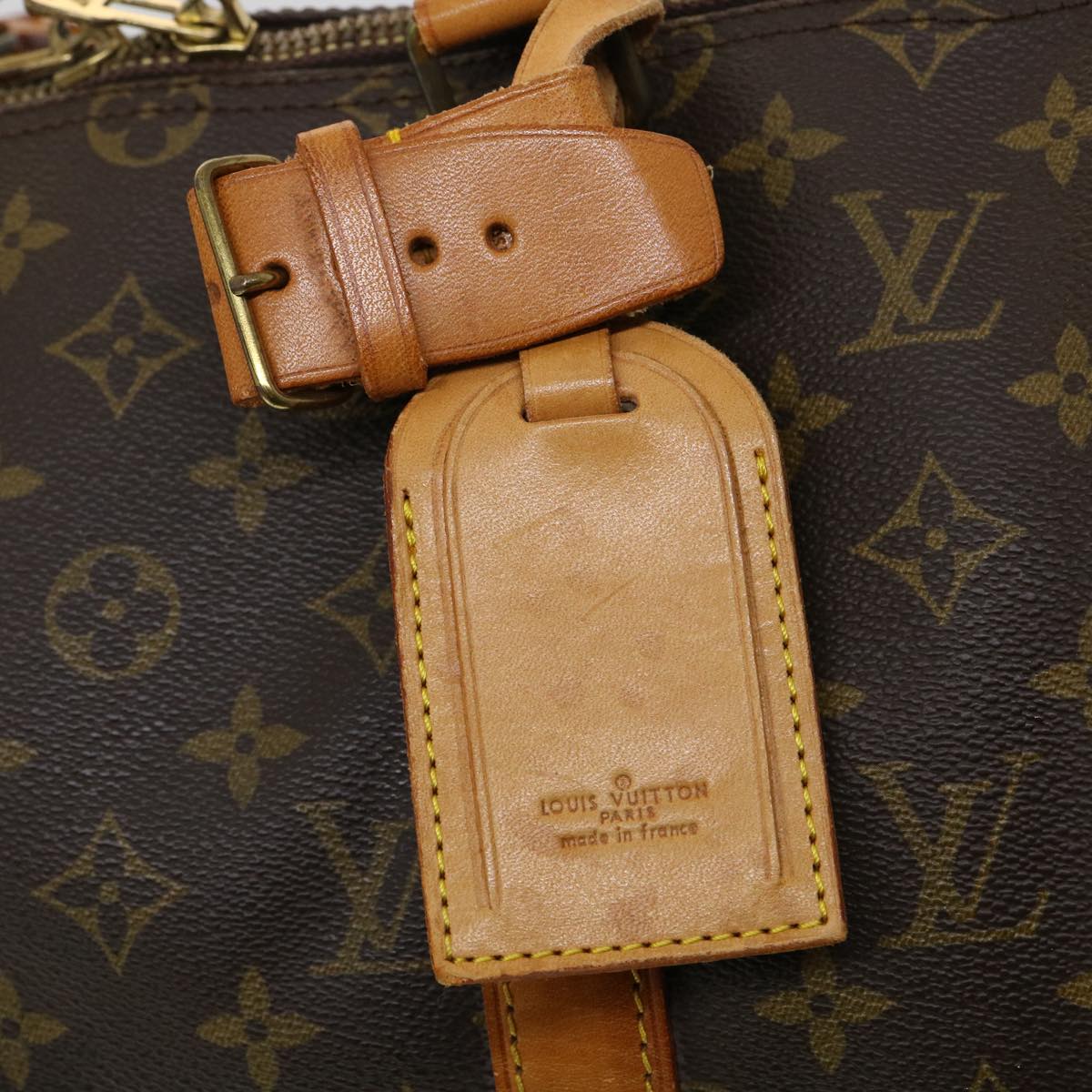 LOUIS VUITTON Monogram Keepall 50 Boston Bag M41426 LV hs1485