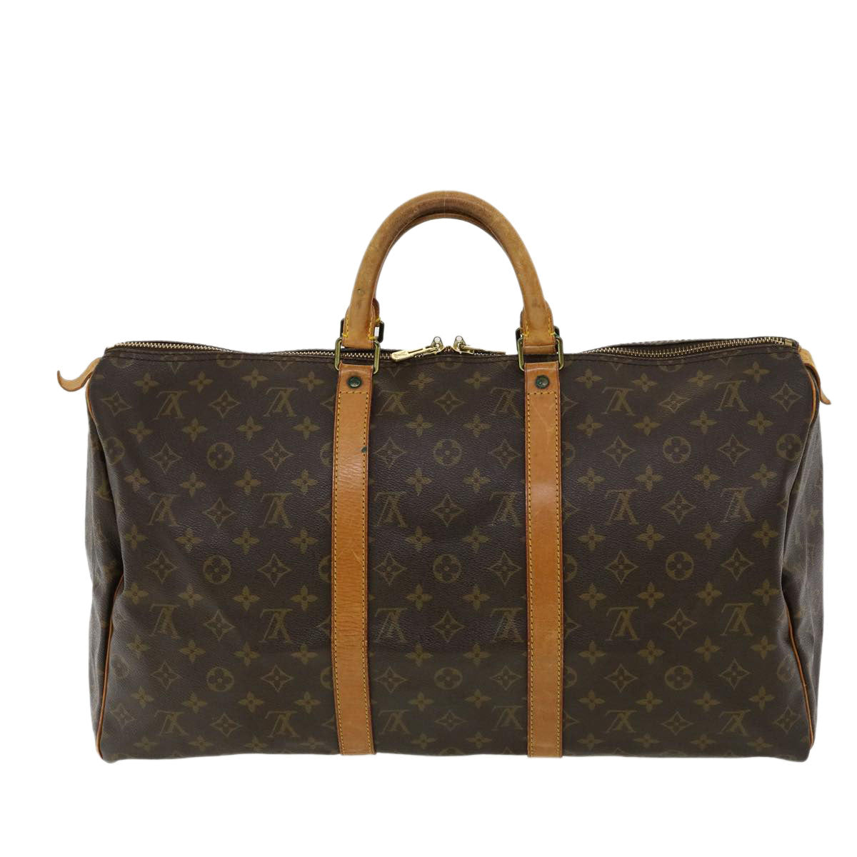 LOUIS VUITTON Monogram Keepall 50 Boston Bag M41426 LV hs1487