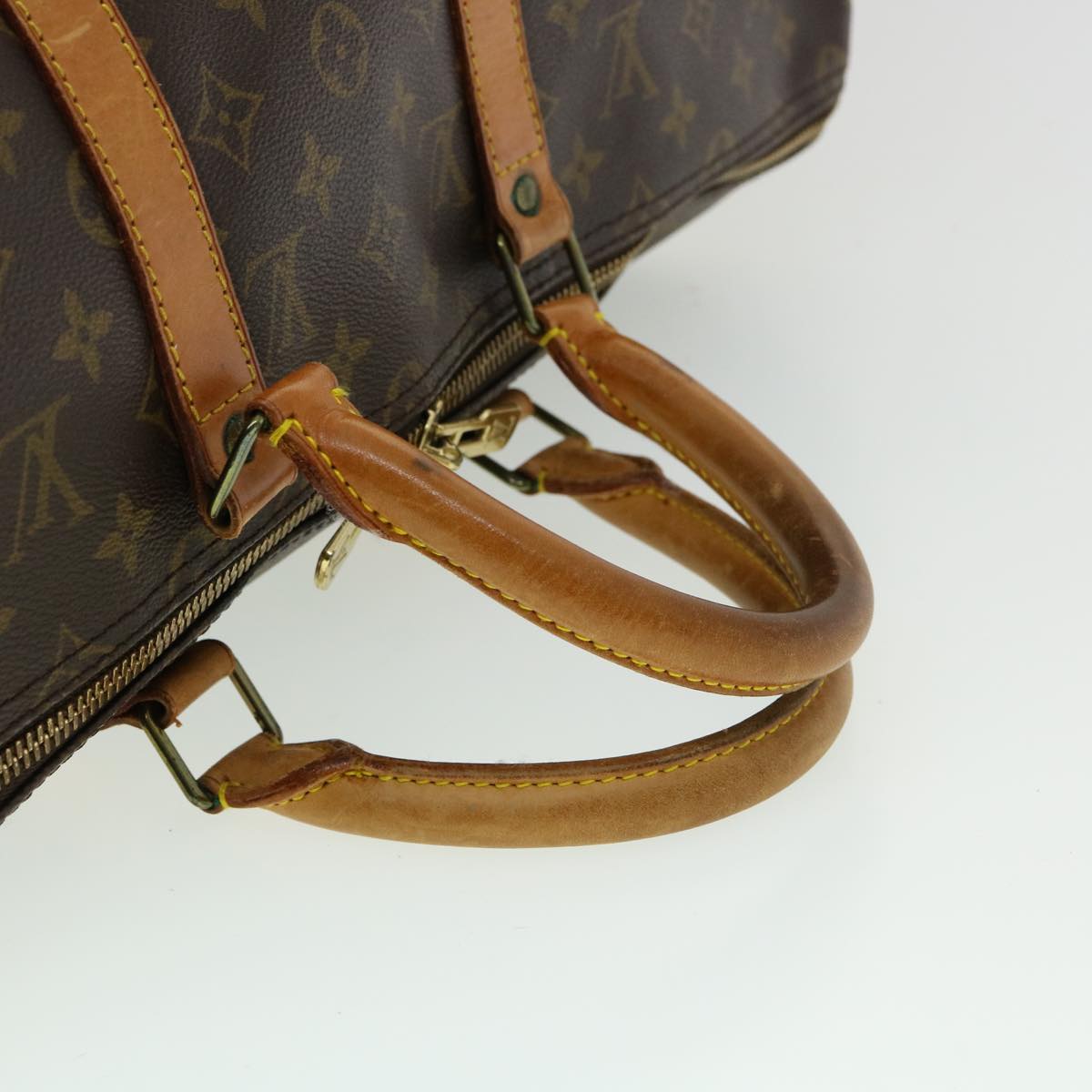 LOUIS VUITTON Monogram Keepall 50 Boston Bag M41426 LV hs1487