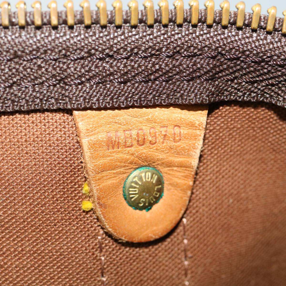 LOUIS VUITTON Monogram Keepall 50 Boston Bag M41426 LV hs1490
