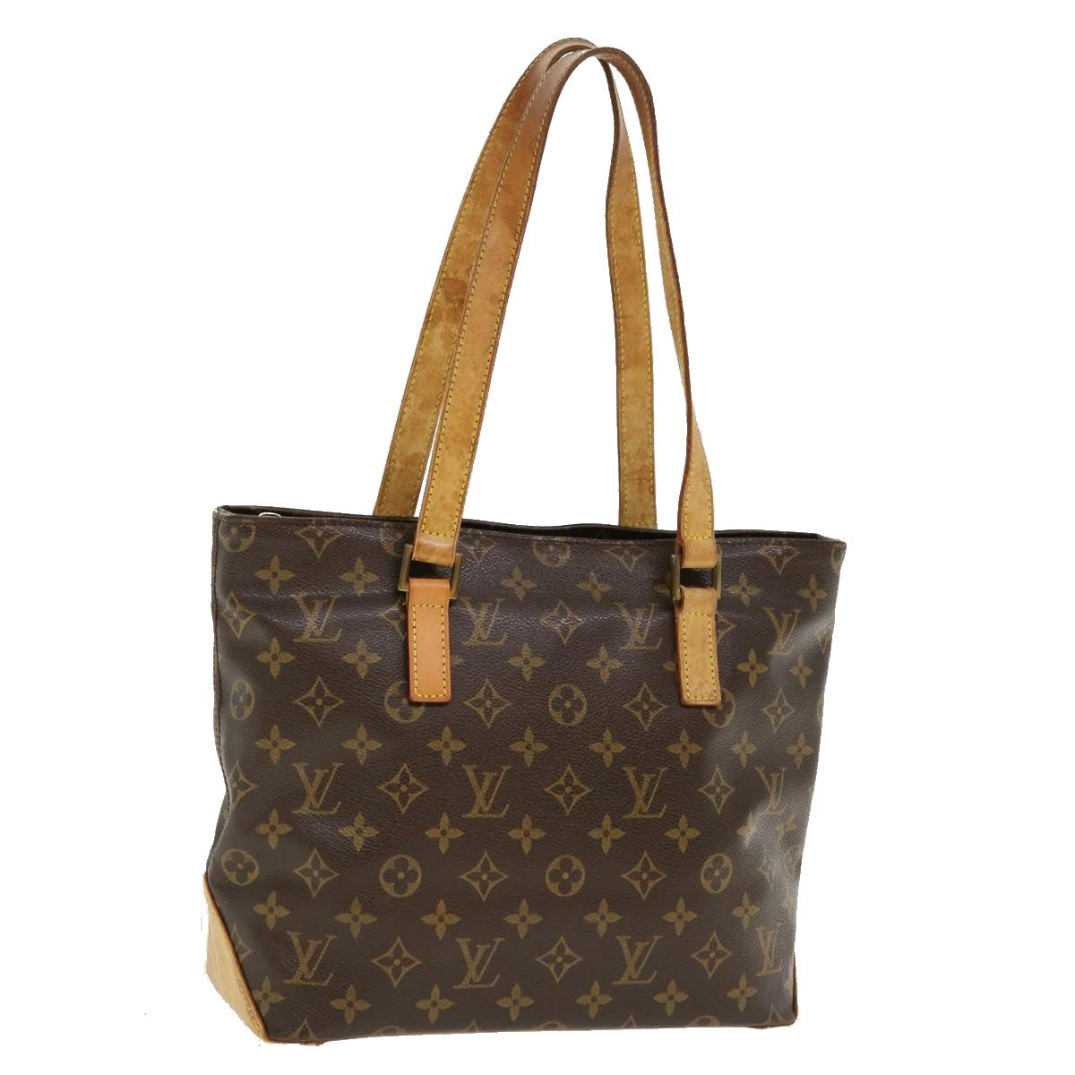 LOUIS VUITTON Monogram Cabas Piano Tote Bag M51148 LV hs1513