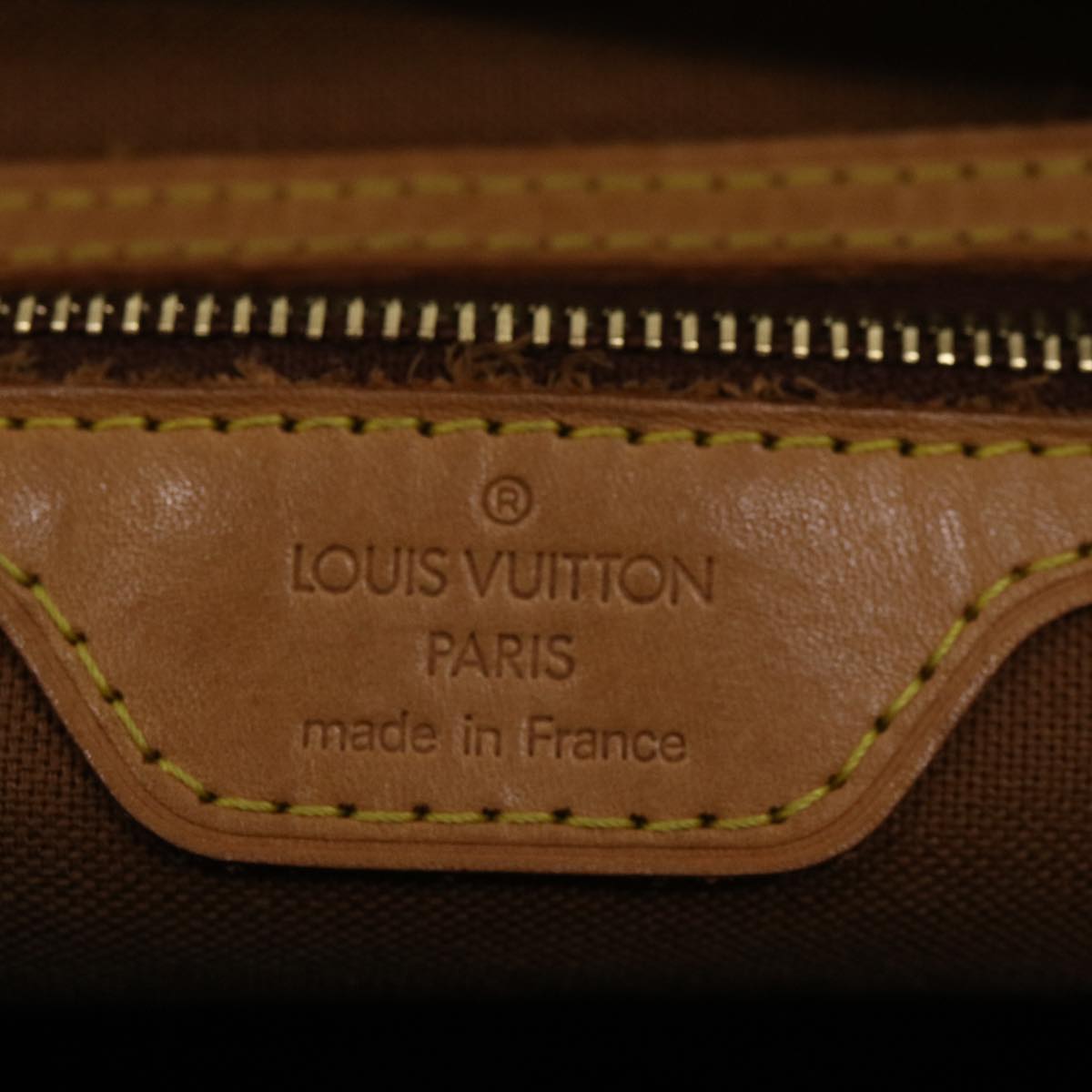LOUIS VUITTON Monogram Cabas Piano Tote Bag M51148 LV hs1513