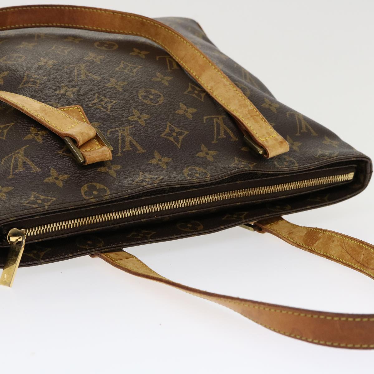 LOUIS VUITTON Monogram Cabas Piano Tote Bag M51148 LV hs1513