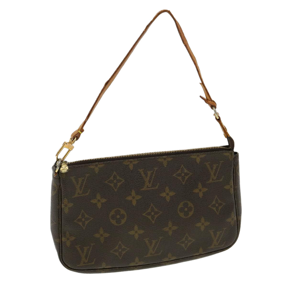 LOUIS VUITTON Monogram Pochette Accessoires Pouch M51980 LV hs1517