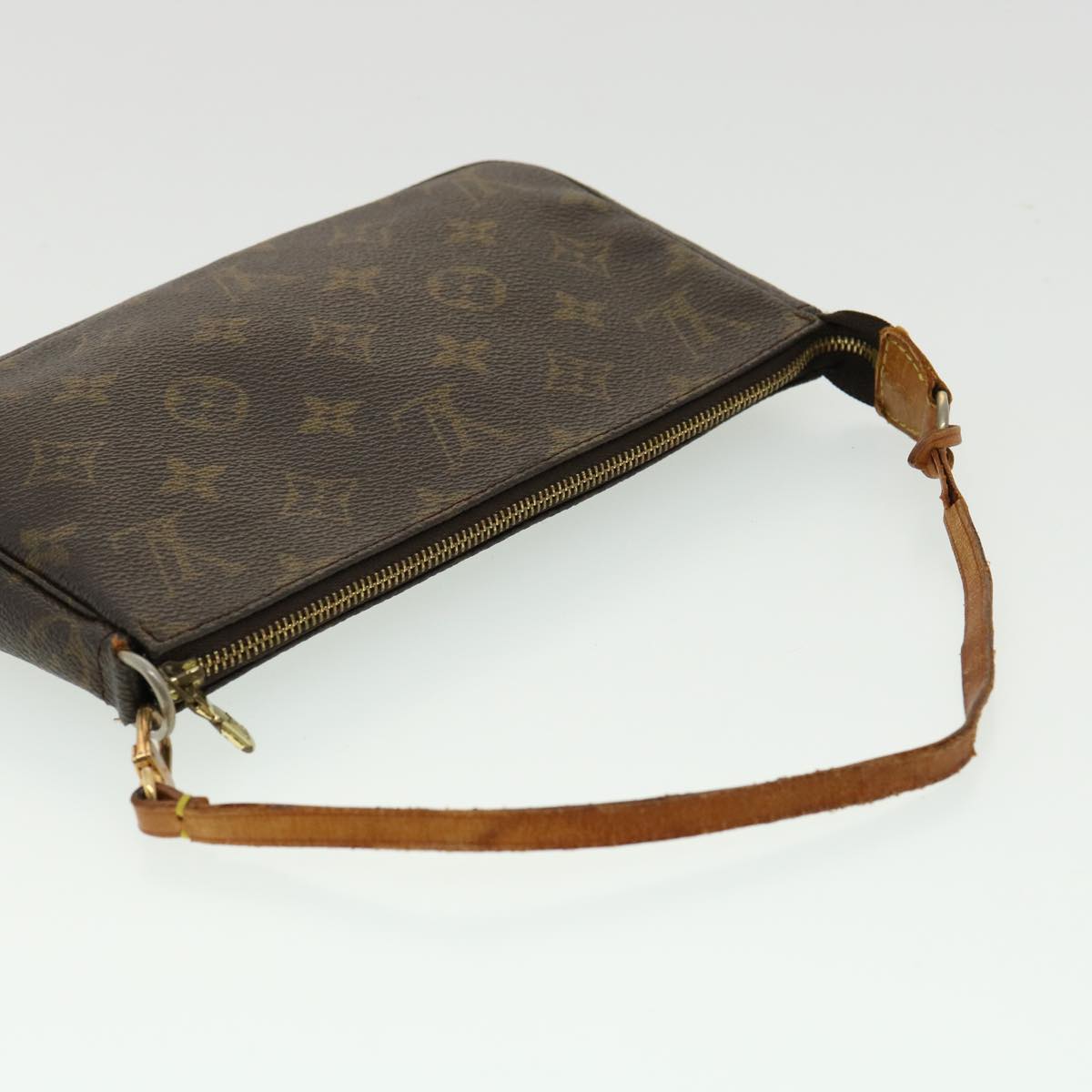 LOUIS VUITTON Monogram Pochette Accessoires Pouch M51980 LV hs1517
