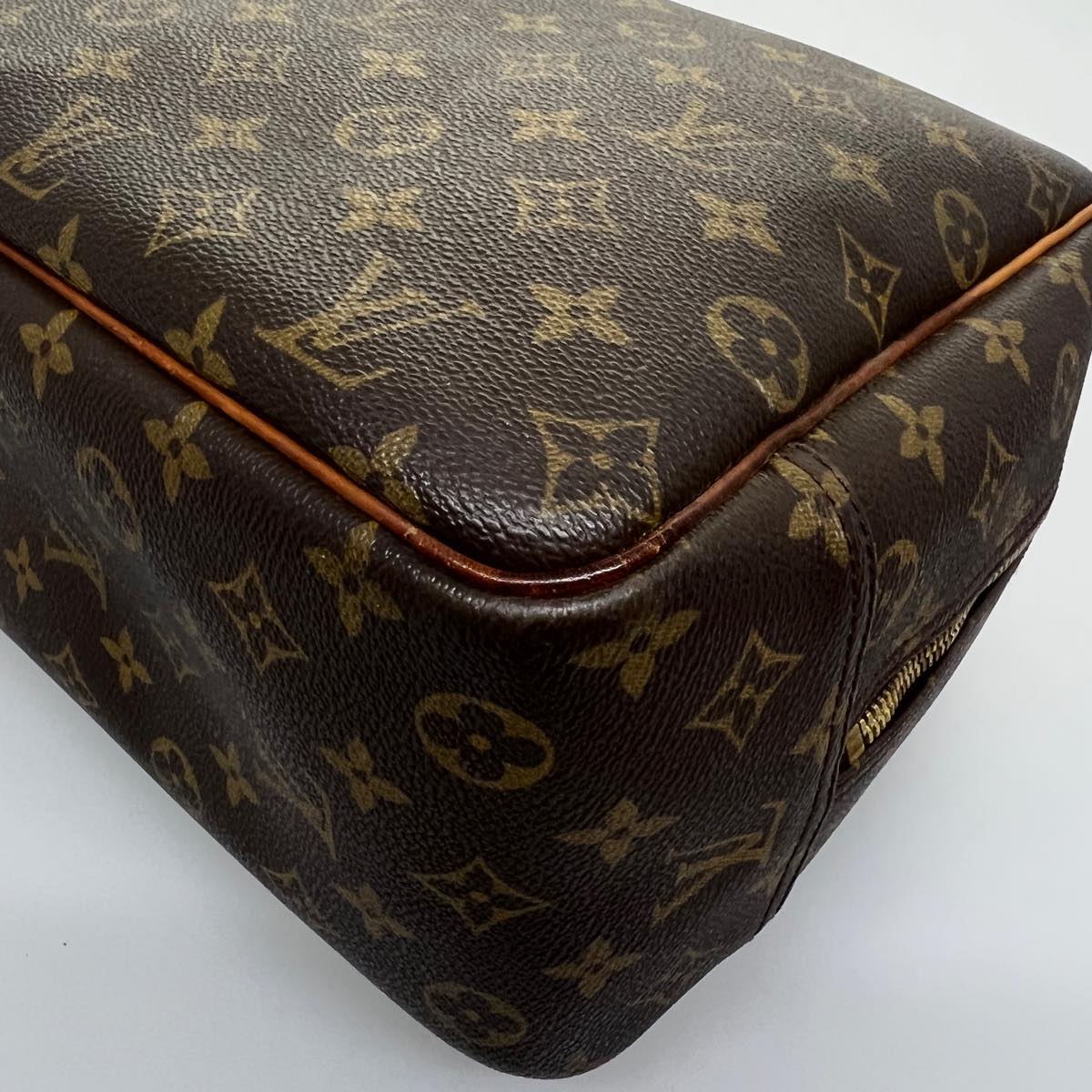 LOUIS VUITTON Monogram Deauville Hand Bag M47270 LV hs1545