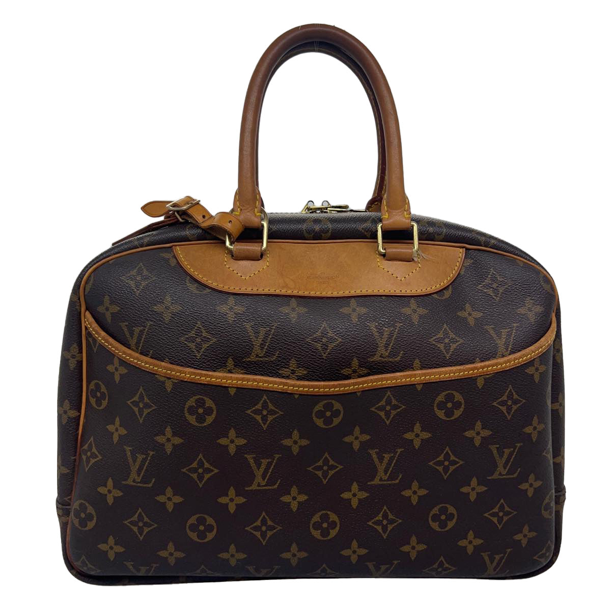 LOUIS VUITTON Monogram Deauville Hand Bag M47270 LV hs1545