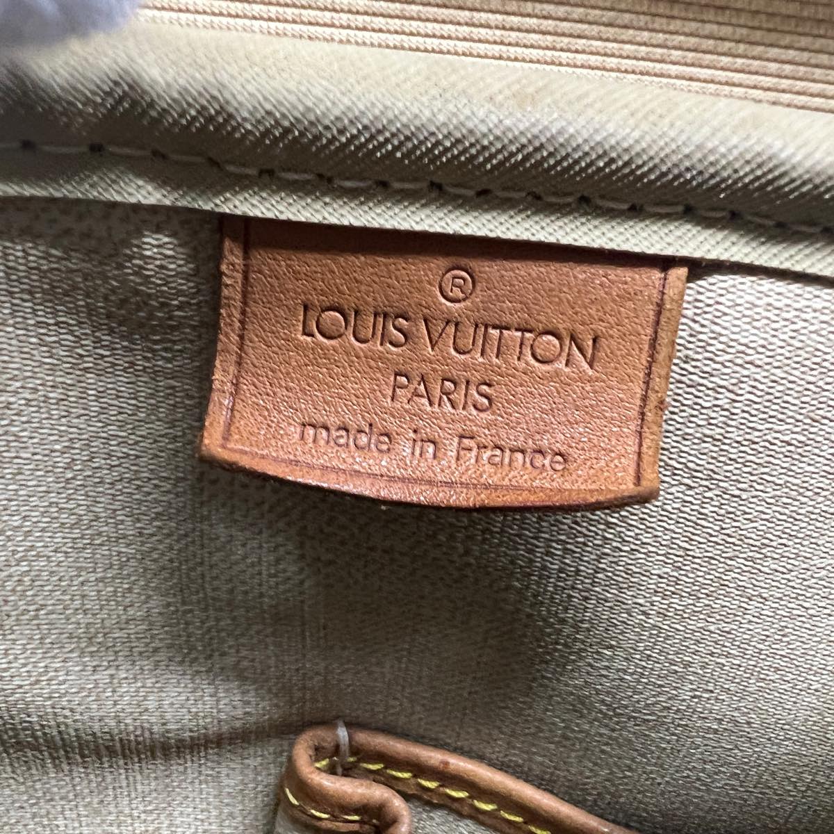 LOUIS VUITTON Monogram Deauville Hand Bag M47270 LV hs1545