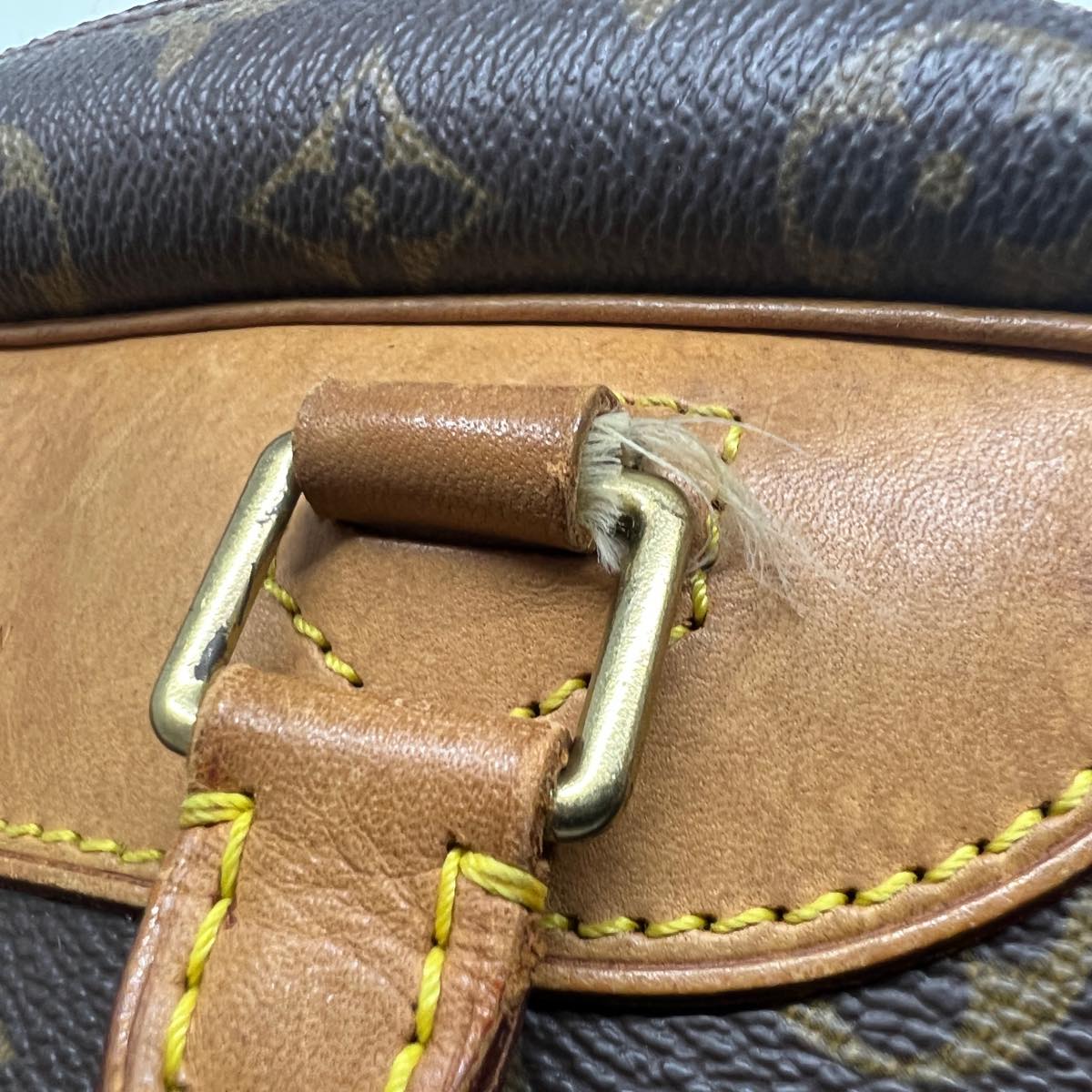 LOUIS VUITTON Monogram Deauville Hand Bag M47270 LV hs1545