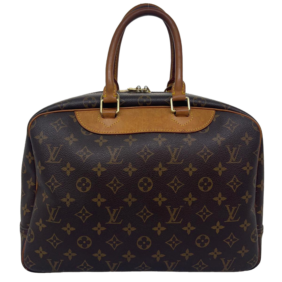 LOUIS VUITTON Monogram Deauville Hand Bag M47270 LV hs1545