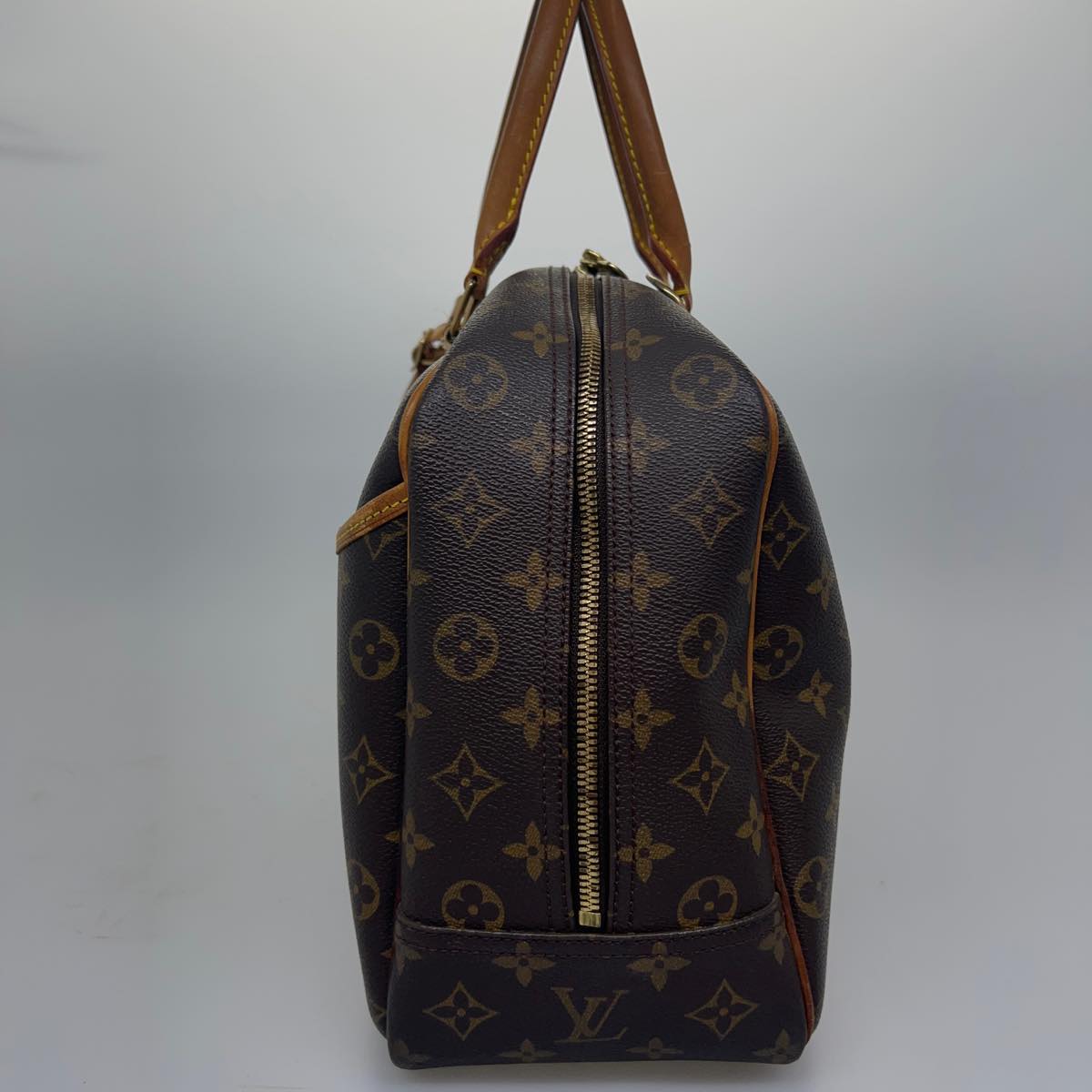 LOUIS VUITTON Monogram Deauville Hand Bag M47270 LV hs1545