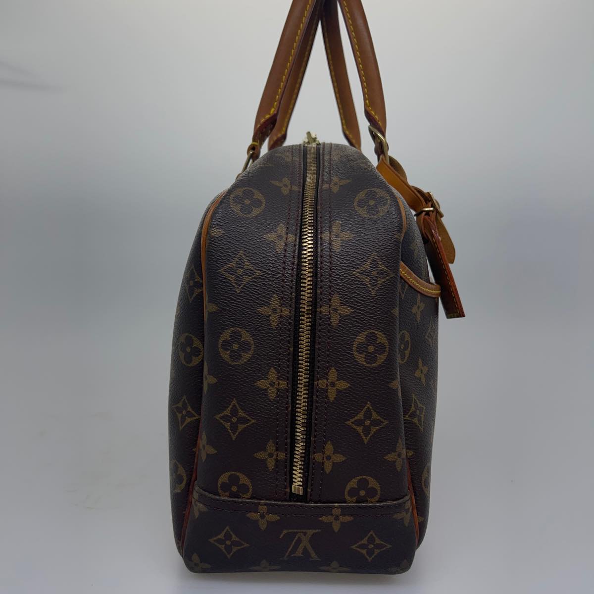 LOUIS VUITTON Monogram Deauville Hand Bag M47270 LV hs1545