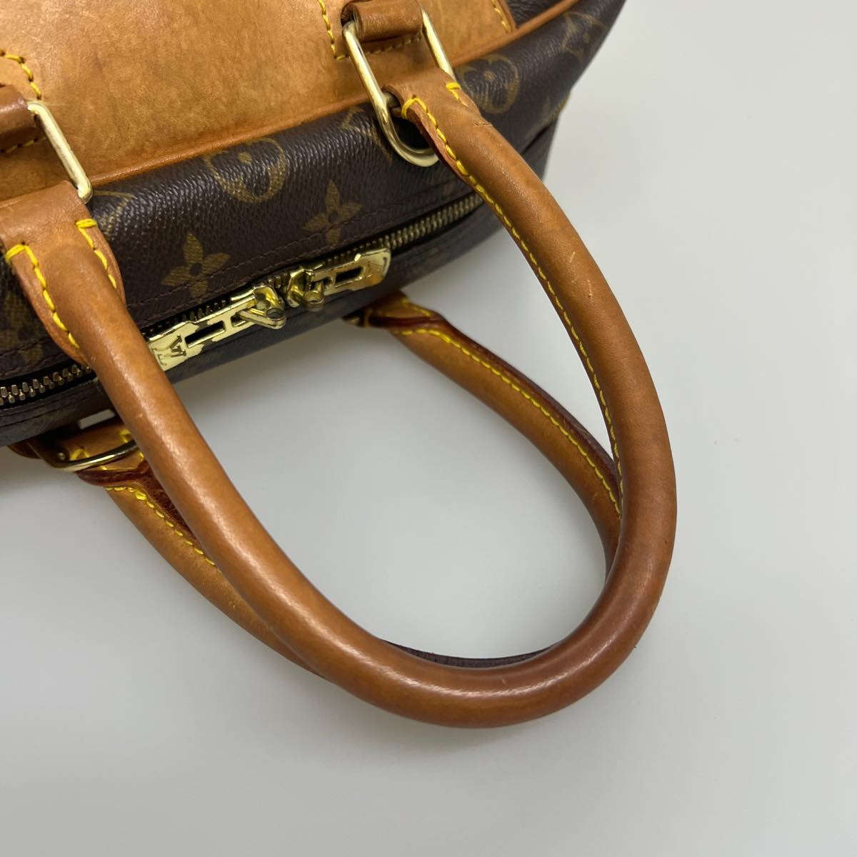 LOUIS VUITTON Monogram Deauville Hand Bag M47270 LV hs1545
