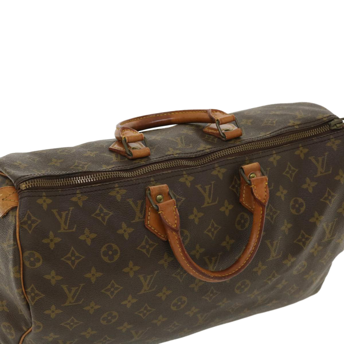 LOUIS VUITTON Monogram Speedy 40 Hand Bag Vintage M41522 LV hs1556