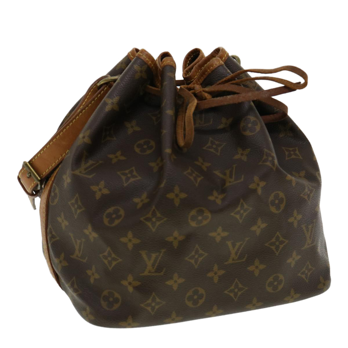 LOUIS VUITTON Monogram Petit Noe Shoulder Bag M42226 LV hs1560