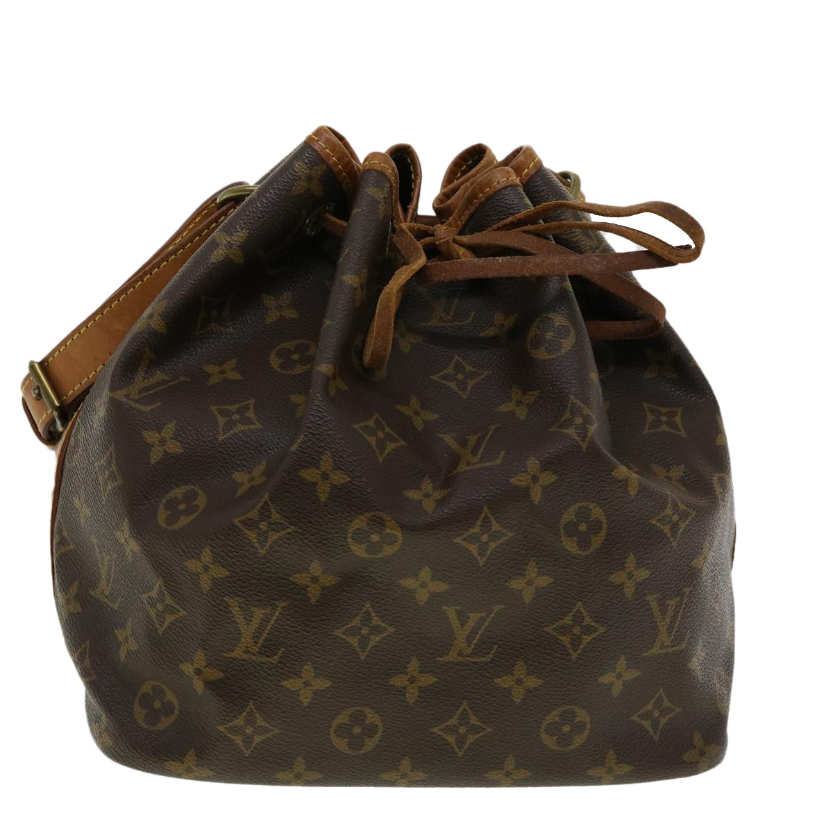 LOUIS VUITTON Monogram Petit Noe Shoulder Bag M42226 LV hs1560