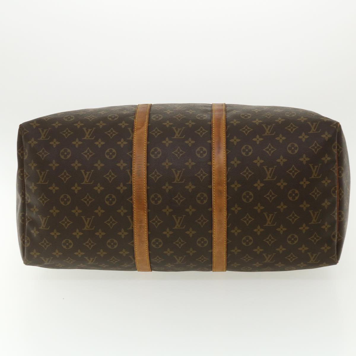 LOUIS VUITTON Monogram Keepall 55 Boston Bag M41424 LV hs1588