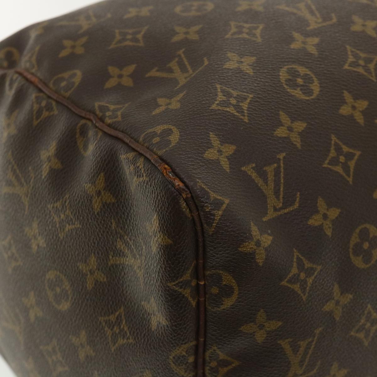 LOUIS VUITTON Monogram Keepall 55 Boston Bag M41424 LV hs1588