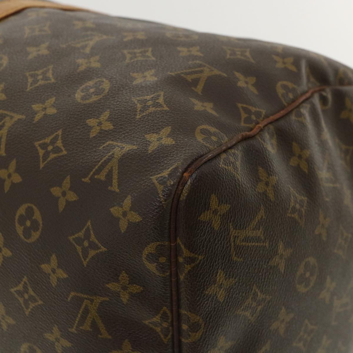 LOUIS VUITTON Monogram Keepall 55 Boston Bag M41424 LV hs1588