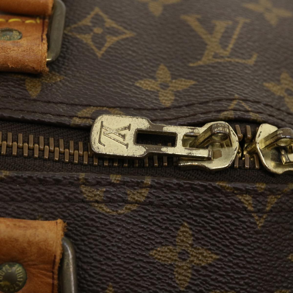 LOUIS VUITTON Monogram Keepall 55 Boston Bag M41424 LV hs1588