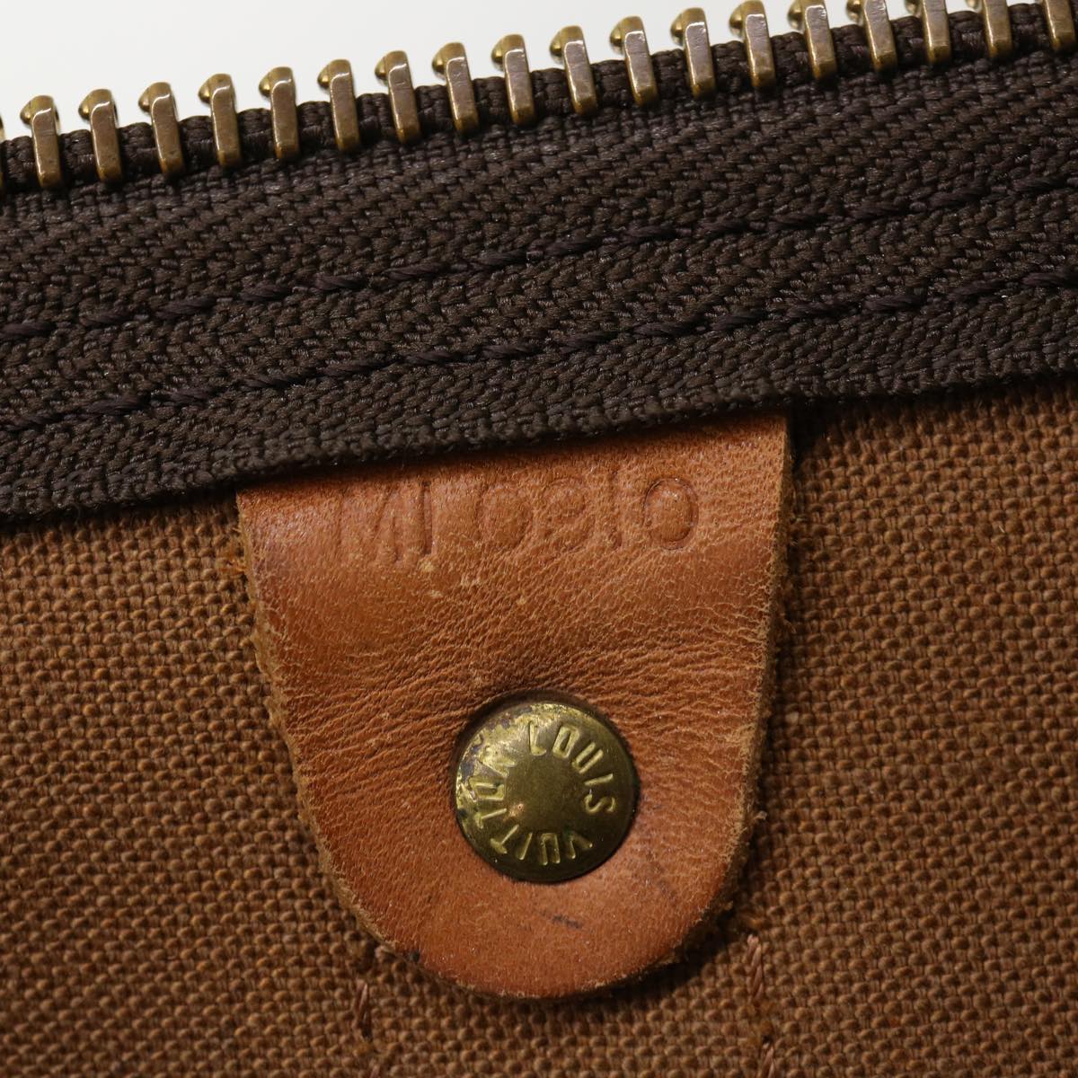 LOUIS VUITTON Monogram Keepall 55 Boston Bag M41424 LV hs1588