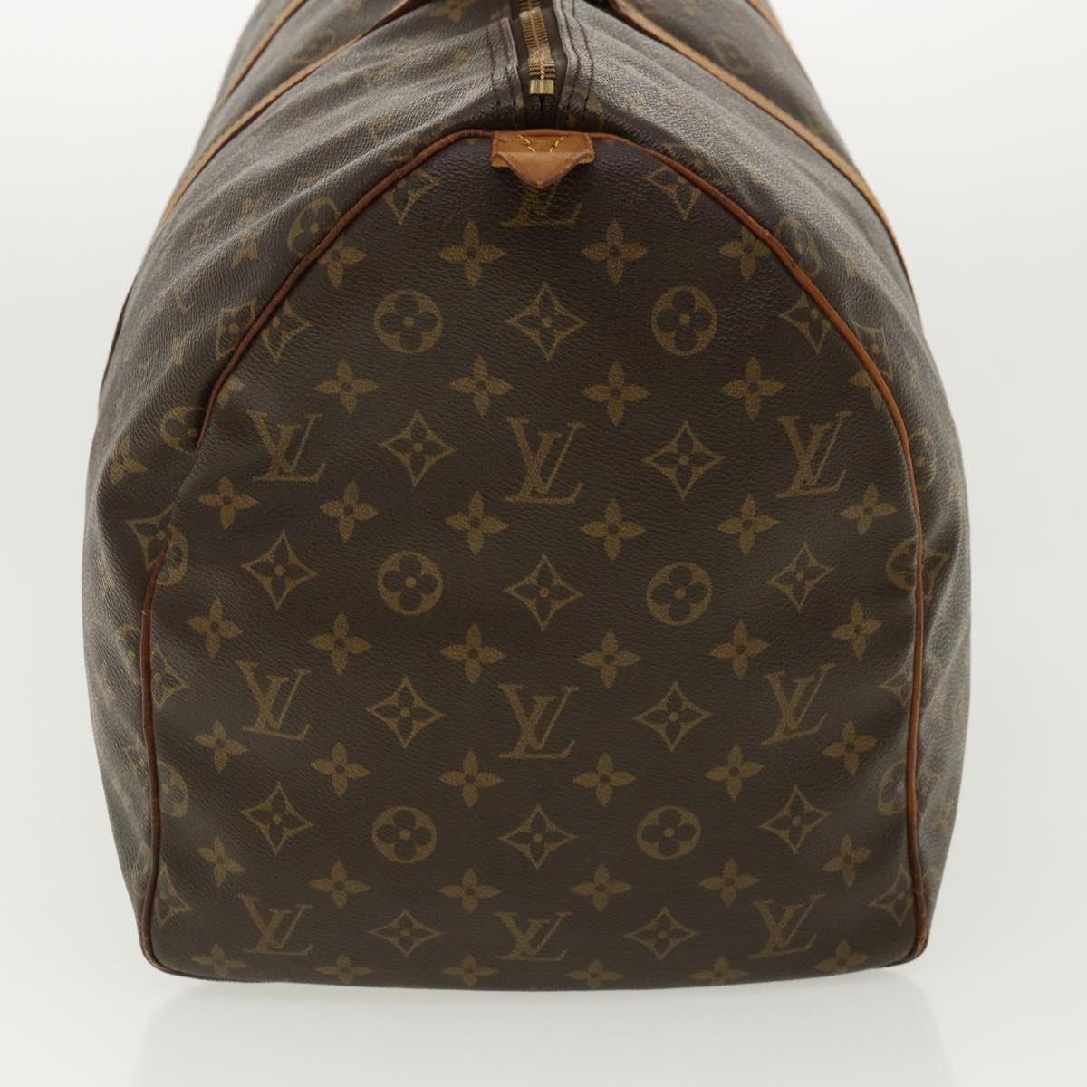 LOUIS VUITTON Monogram Keepall 55 Boston Bag M41424 LV hs1588
