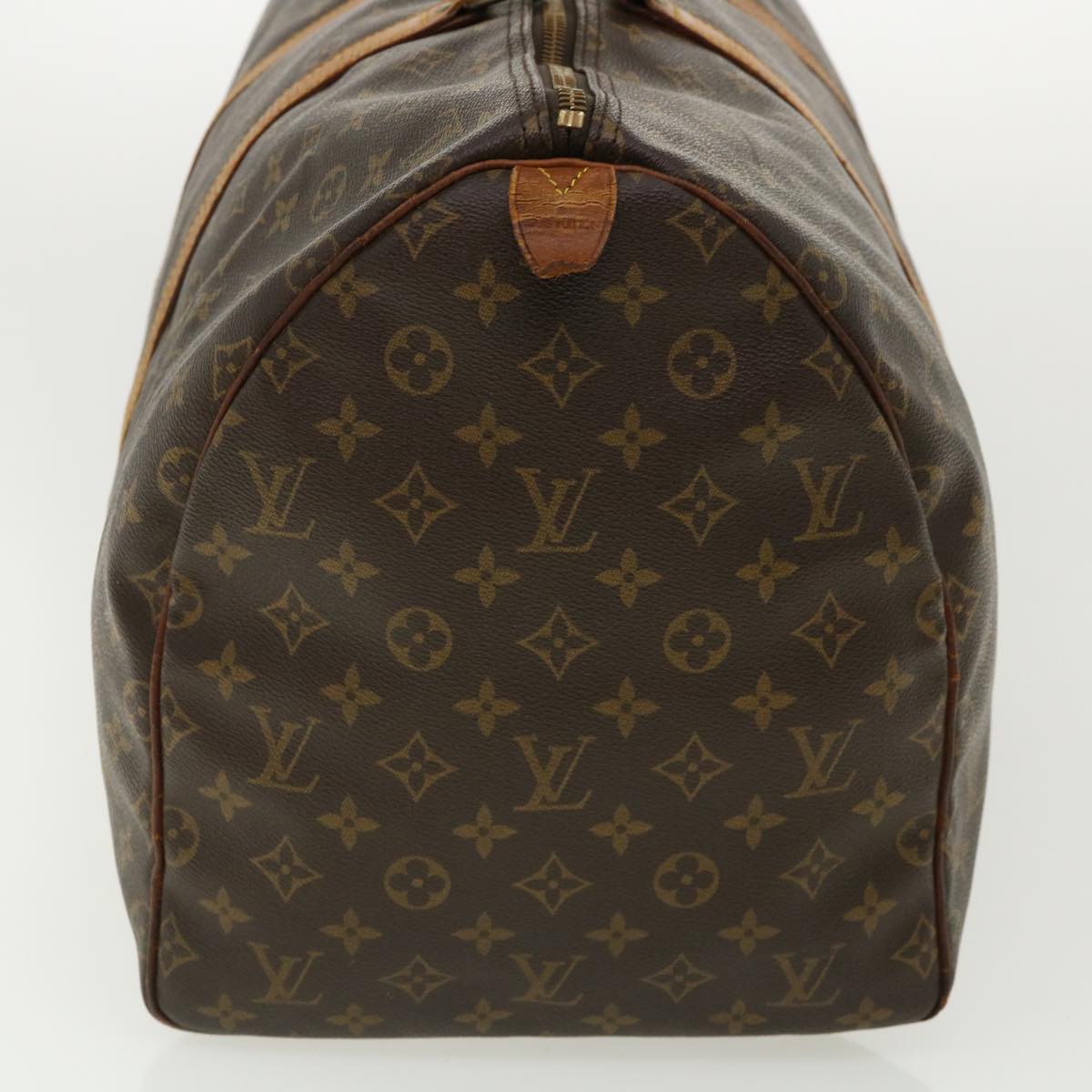 LOUIS VUITTON Monogram Keepall 55 Boston Bag M41424 LV hs1588