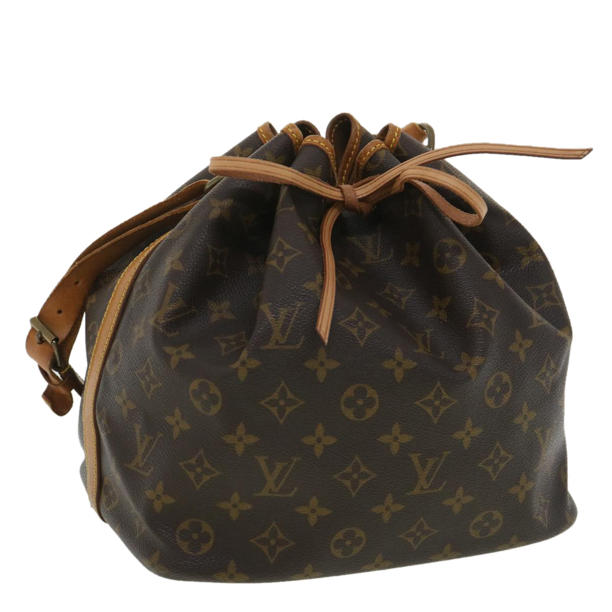 LOUIS VUITTON Monogram Petit Noe Shoulder Bag M42226 LV hs1641
