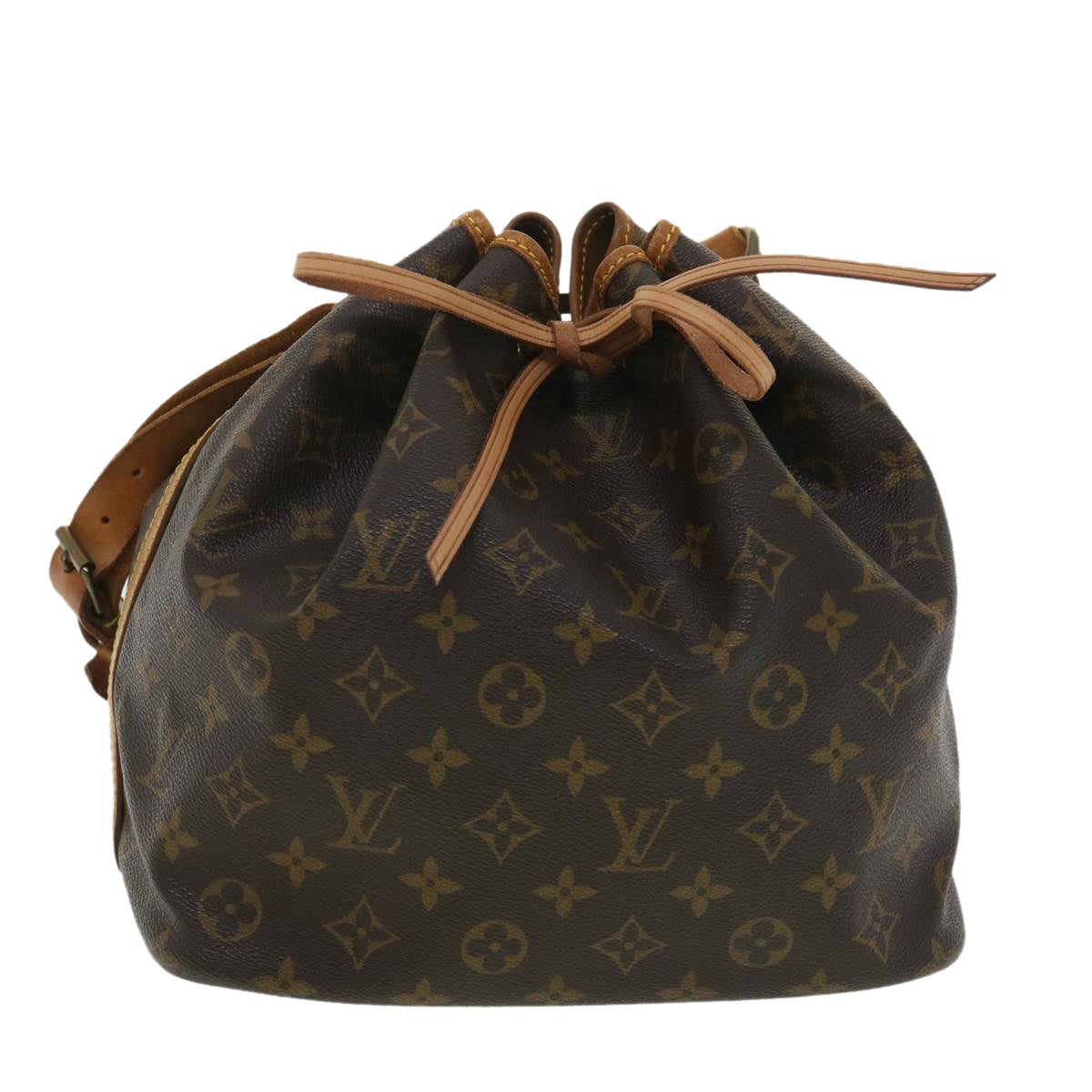 LOUIS VUITTON Monogram Petit Noe Shoulder Bag M42226 LV hs1641