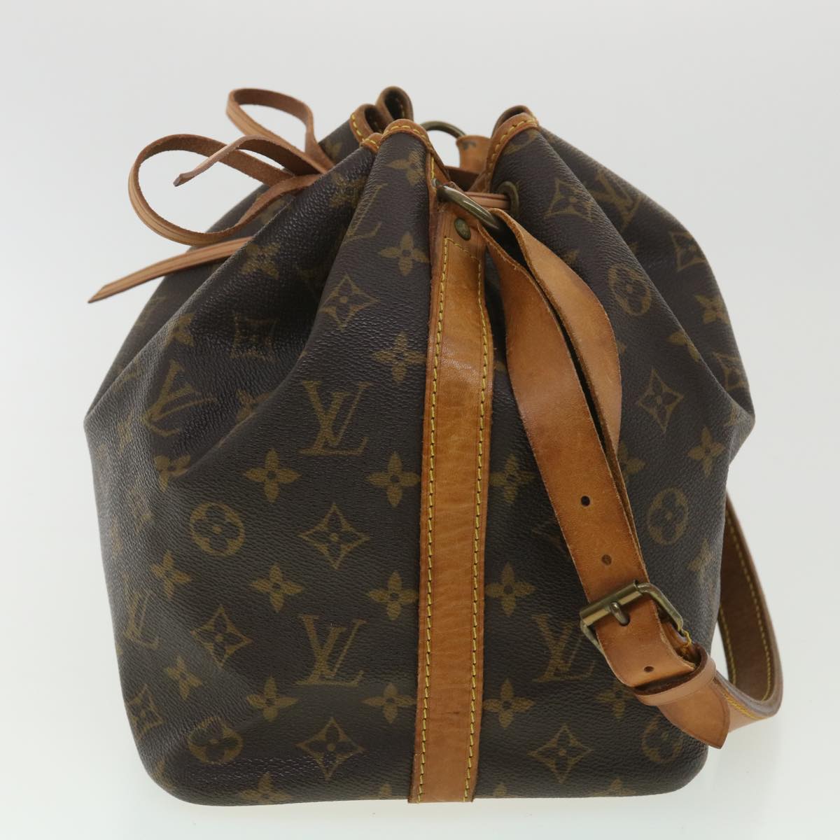 LOUIS VUITTON Monogram Petit Noe Shoulder Bag M42226 LV hs1641