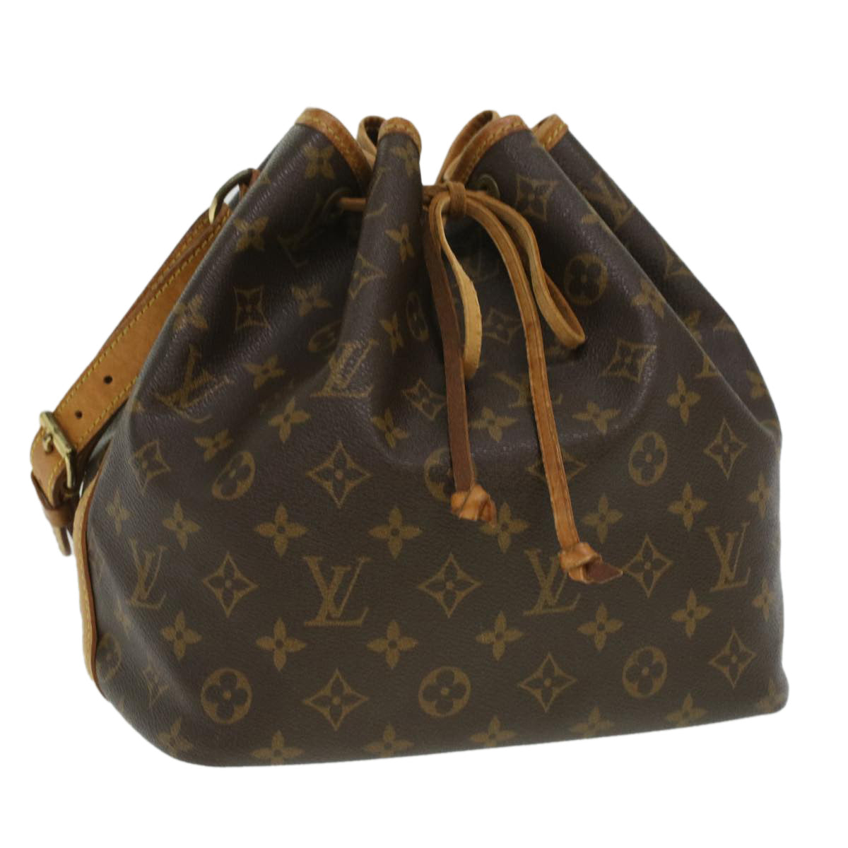 LOUIS VUITTON Monogram Petit Noe Shoulder Bag M42226 LV hs1660