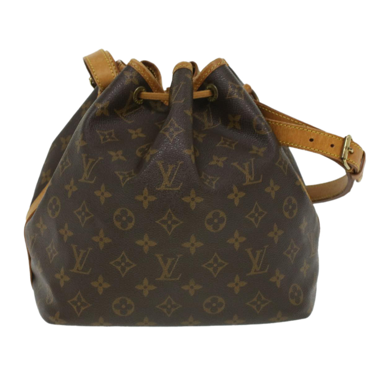 LOUIS VUITTON Monogram Petit Noe Shoulder Bag M42226 LV hs1660