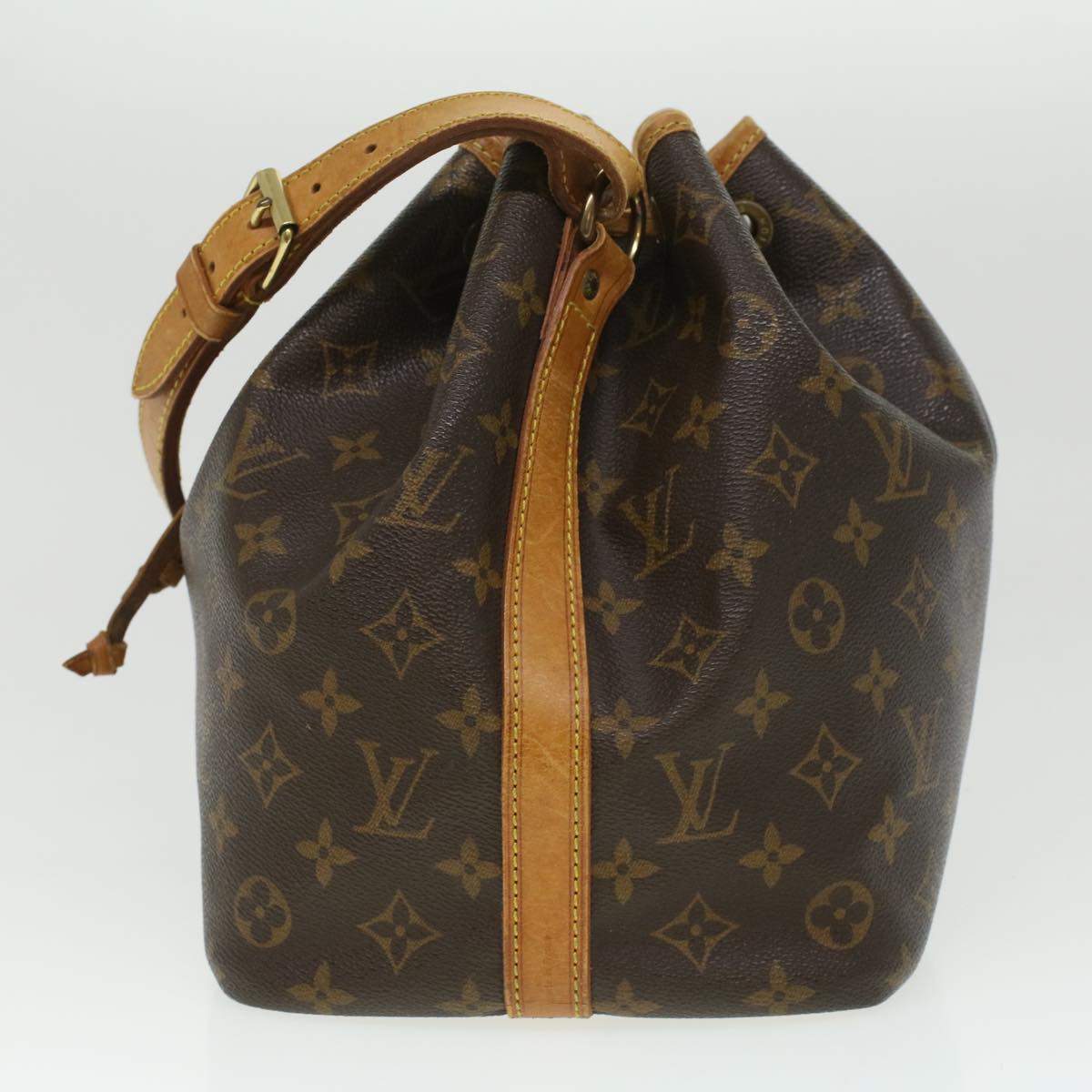 LOUIS VUITTON Monogram Petit Noe Shoulder Bag M42226 LV hs1660