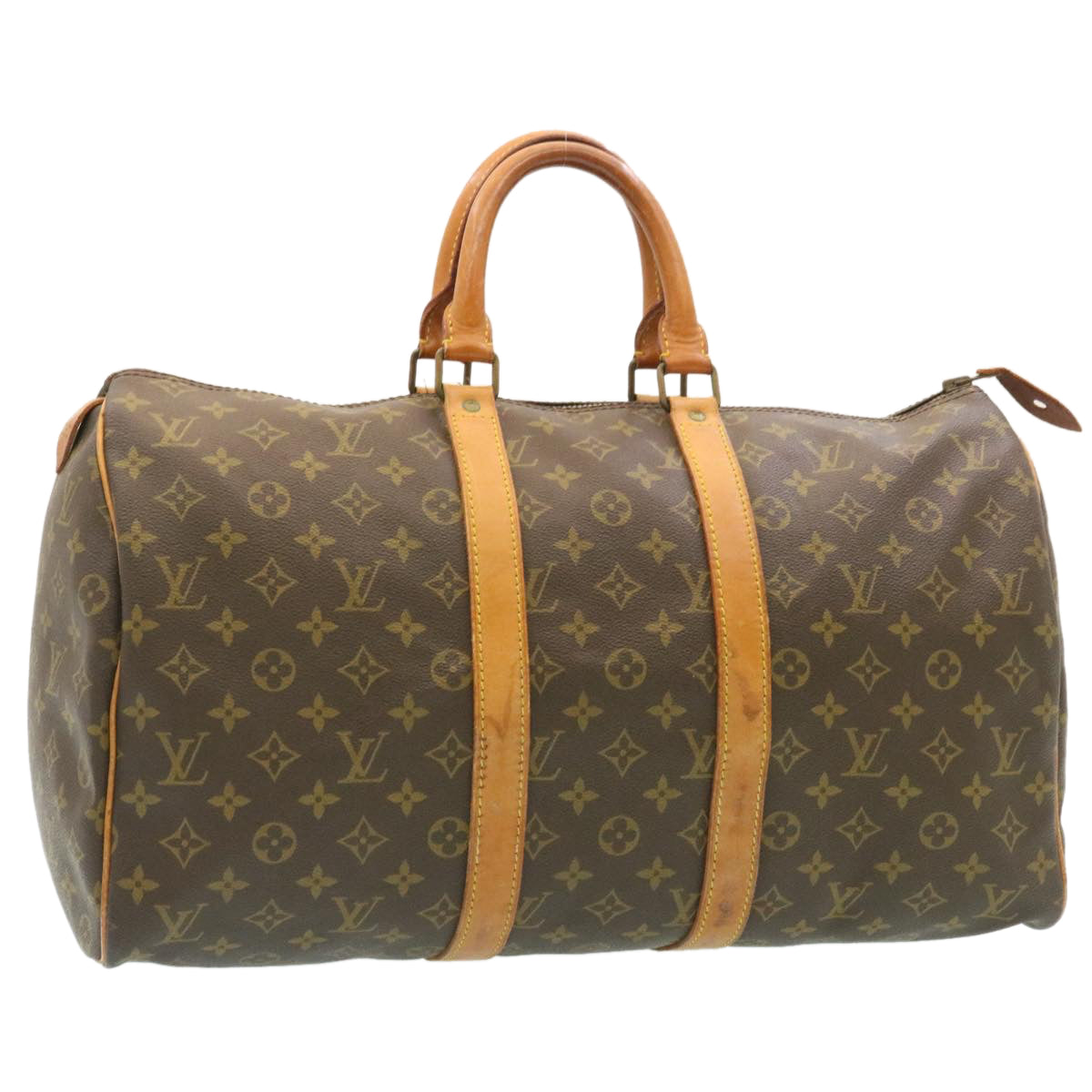LOUIS VUITTON Monogram Keepall 45 Boston Bag Vintage M41428 LV hs230