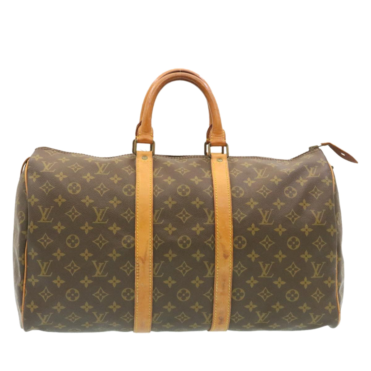 LOUIS VUITTON Monogram Keepall 45 Boston Bag Vintage M41428 LV hs230