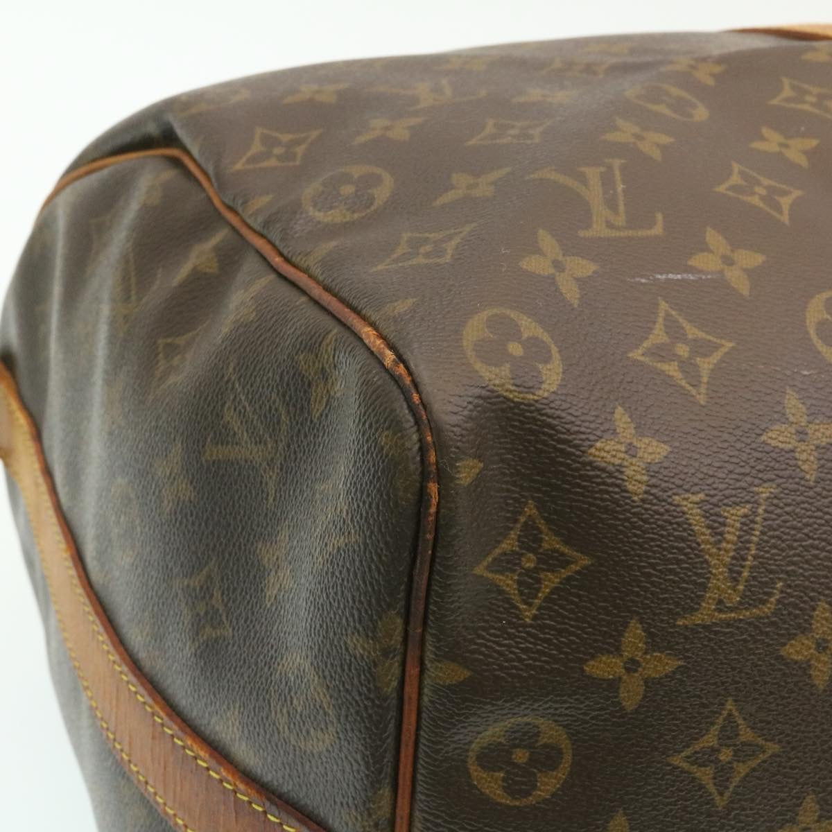 LOUIS VUITTON Monogram Keepall Bandouliere 50 Boston Bag M41416 LV hs233
