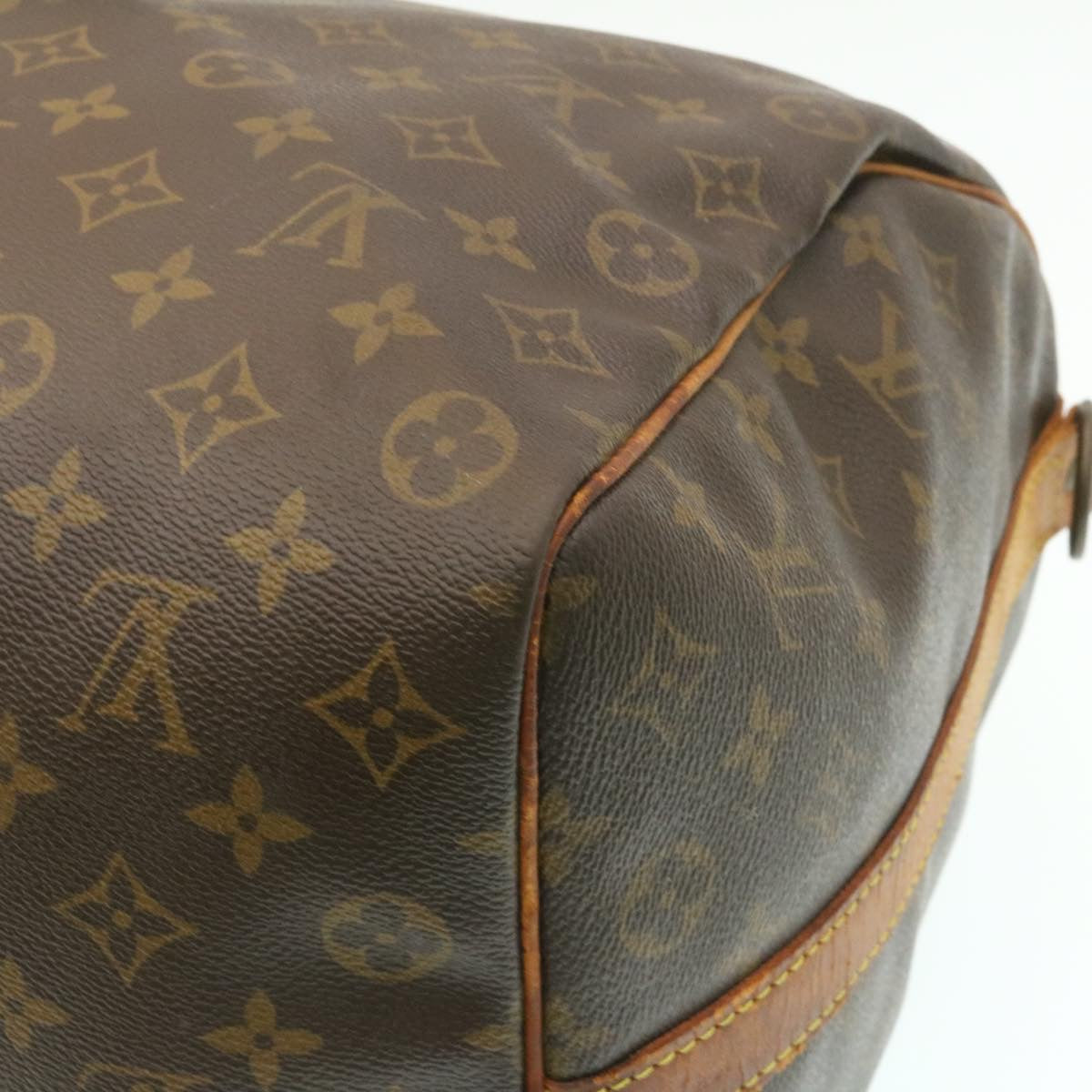 LOUIS VUITTON Monogram Keepall Bandouliere 50 Boston Bag M41416 LV hs233